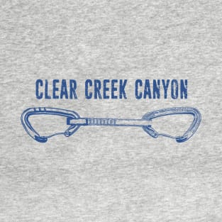 Clear Creek Canyon Colorado Climbing Quickdraw T-Shirt